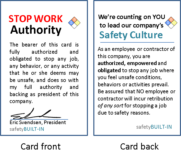 Put a Stronger Safety Culture in Their Back Pocket